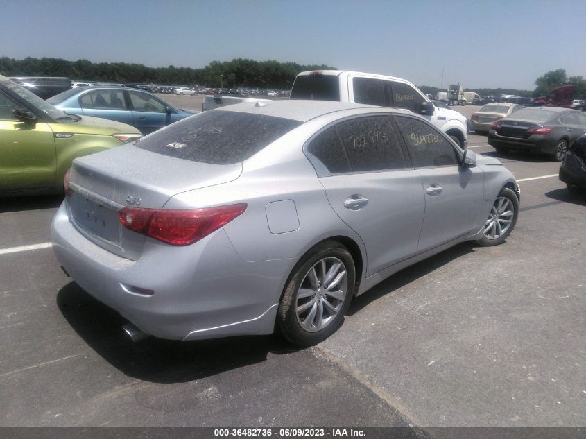 2014 INFINITI Q50 HYBRID PREMIUM JN1AV7AR3EM702943