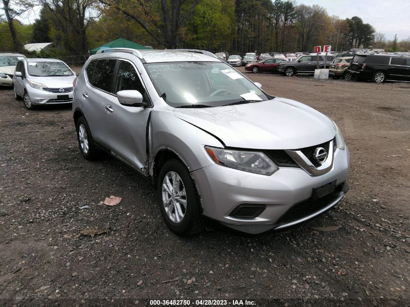 2015 NISSAN ROGUE SV - KNMAT2MV4FP542263