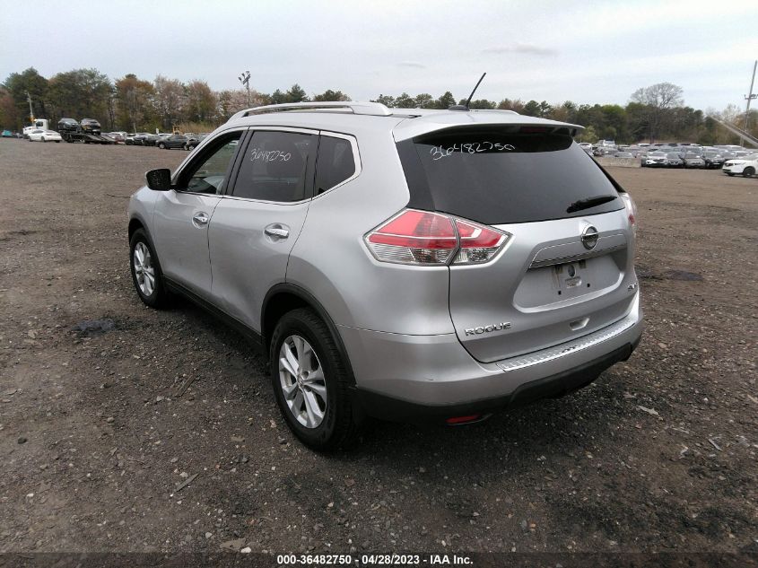 2015 NISSAN ROGUE SV - KNMAT2MV4FP542263