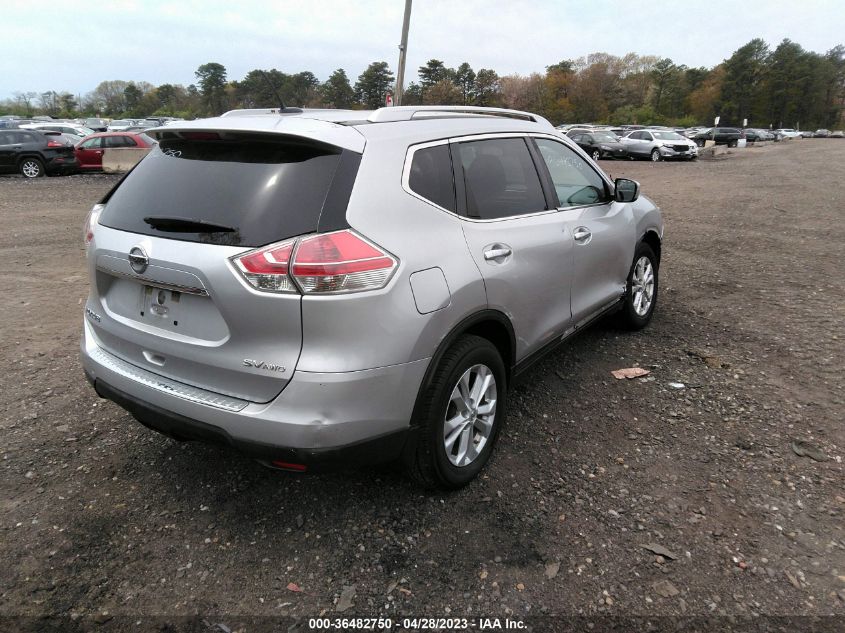 2015 NISSAN ROGUE SV - KNMAT2MV4FP542263