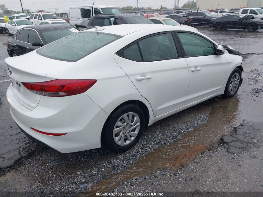 2017 HYUNDAI ELANTRA SE - 5NPD74LF8HH197227