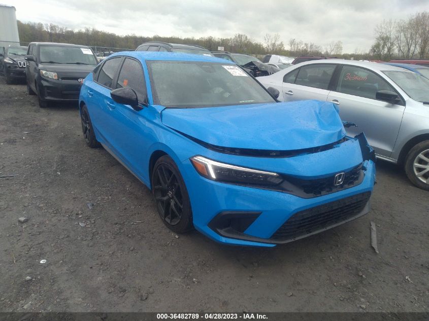2022 HONDA CIVIC HATCHBACK SPORT - 19XFL2H84NE018118