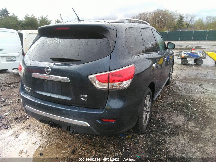 2016 NISSAN PATHFINDER SV - 5N1AR2MM9GC633040