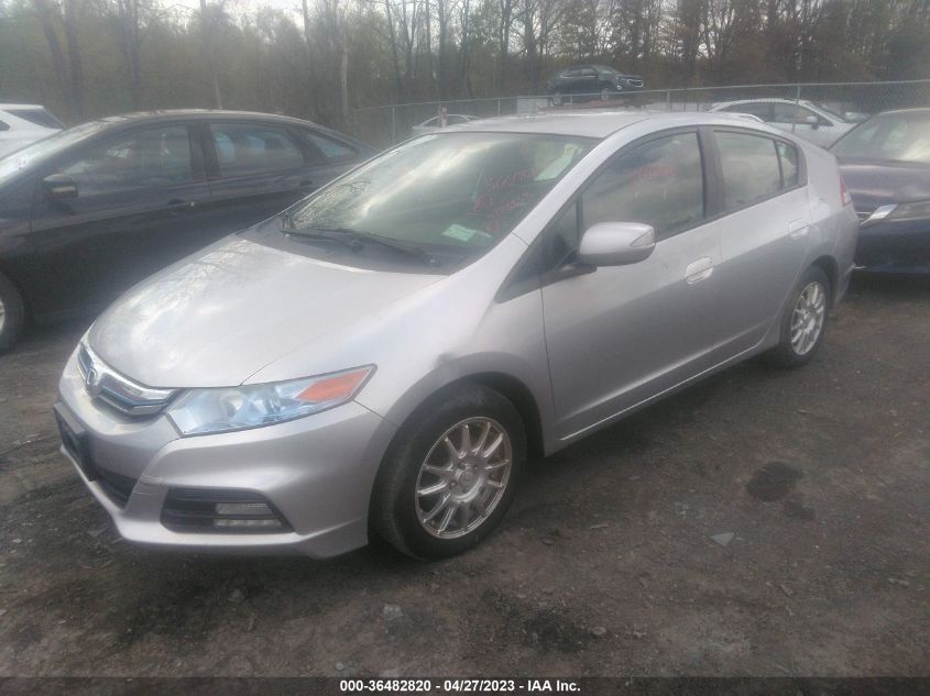 2013 HONDA INSIGHT EX JHMZE2H70DS002815