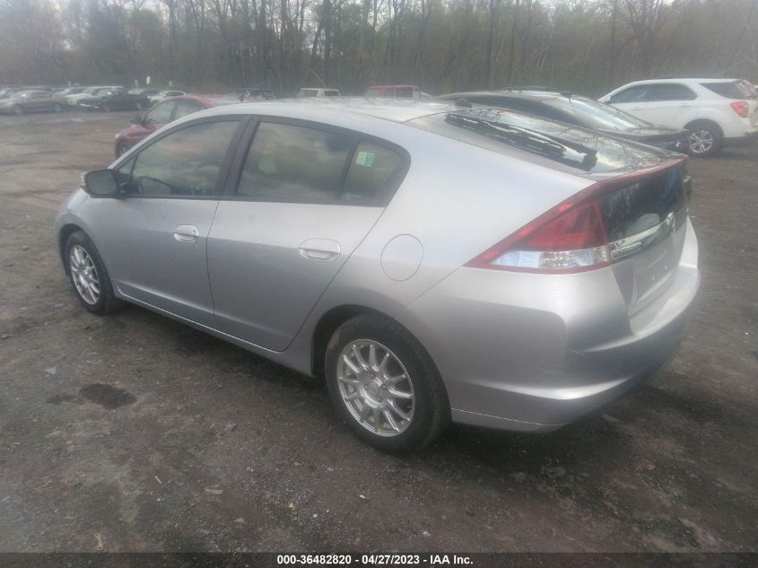 2013 HONDA INSIGHT EX JHMZE2H70DS002815