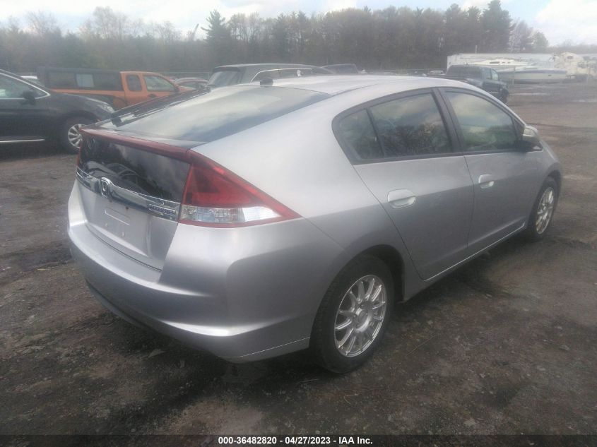 2013 HONDA INSIGHT EX JHMZE2H70DS002815