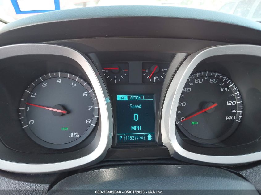 2015 CHEVROLET EQUINOX LT - 1GNALBEK8FZ110291