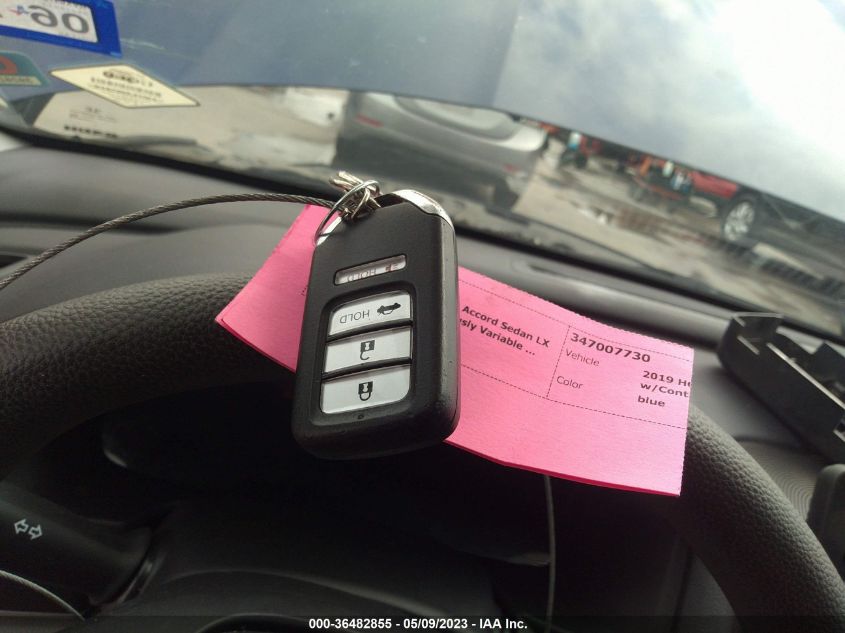 2019 HONDA ACCORD SEDAN LX 1.5T - 1HGCV1F17KA110482