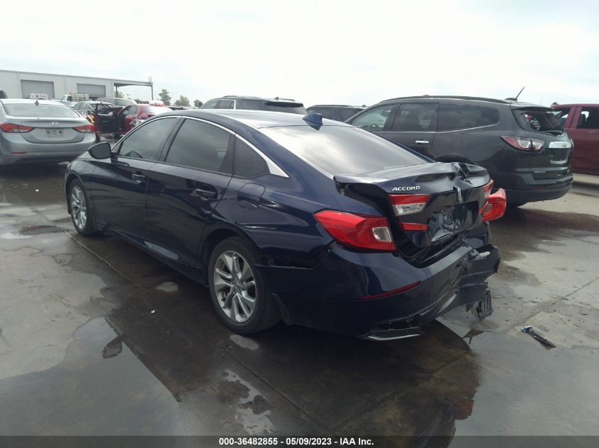 2019 HONDA ACCORD SEDAN LX 1.5T - 1HGCV1F17KA110482