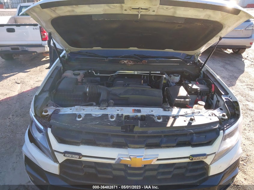 VIN 1GCHSCEA3M1239736 2021 CHEVROLET COLORADO 2WD LT