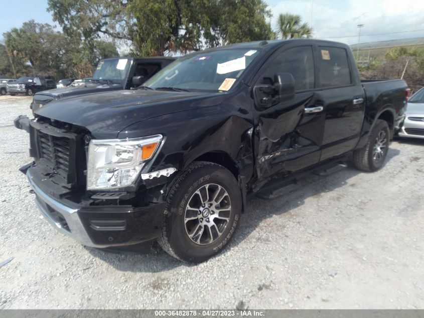 2021 NISSAN TITAN SV - 1N6AA1ED8MN536901
