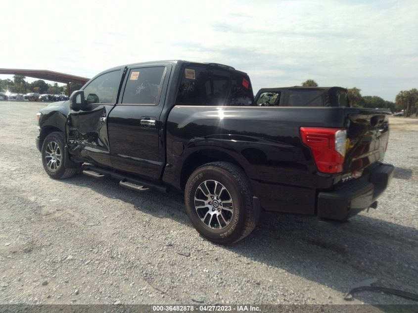 2021 NISSAN TITAN SV - 1N6AA1ED8MN536901