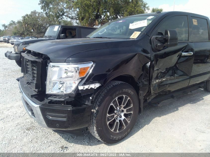 2021 NISSAN TITAN SV - 1N6AA1ED8MN536901