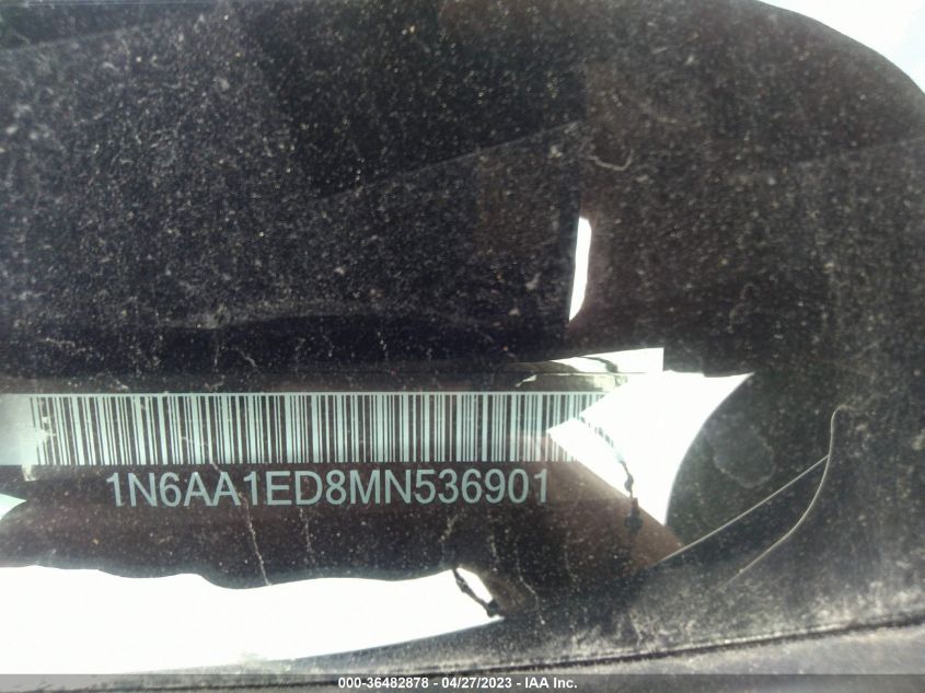 2021 NISSAN TITAN SV - 1N6AA1ED8MN536901