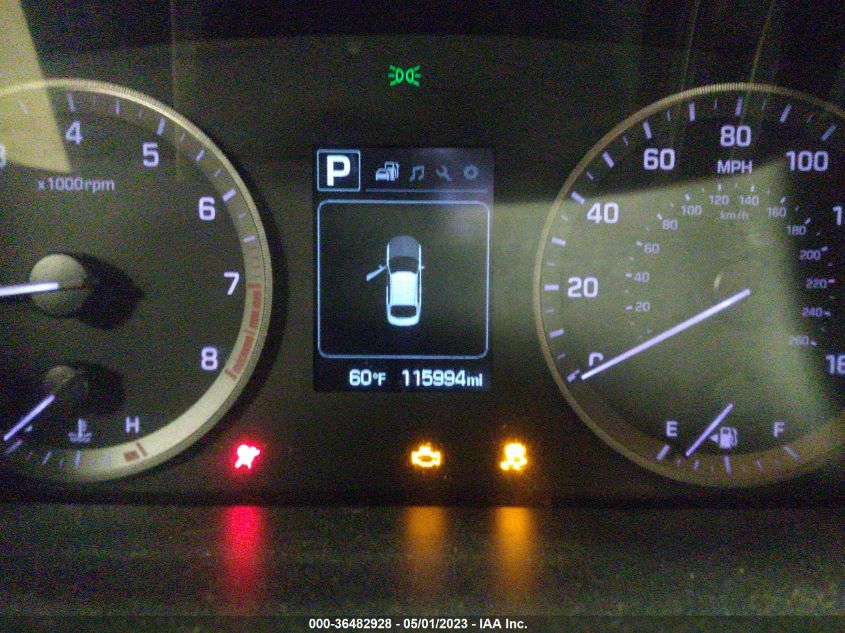 2015 HYUNDAI SONATA 2.4L SPORT - 5NPE34AF8FH031662