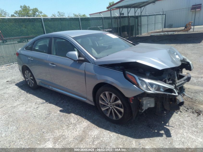 2015 HYUNDAI SONATA 2.4L SPORT - 5NPE34AF8FH031662