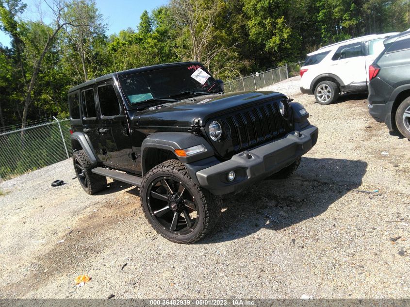 2020 JEEP WRANGLER UNLIMITED SPORT ALTITUDE - 1C4HJXDN4LW204154