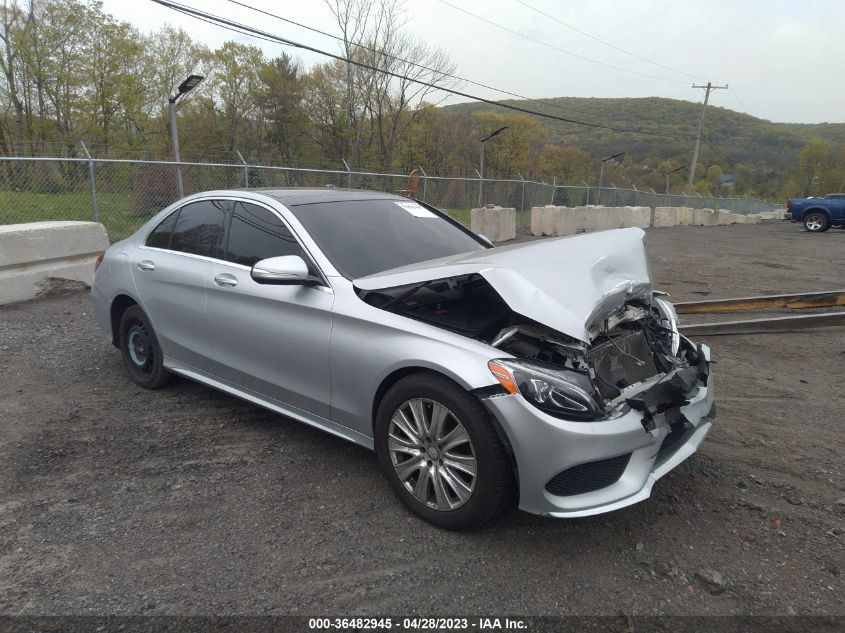 2015 MERCEDES-BENZ C-CLASS C 300 - 55SWF4KB1FU004288