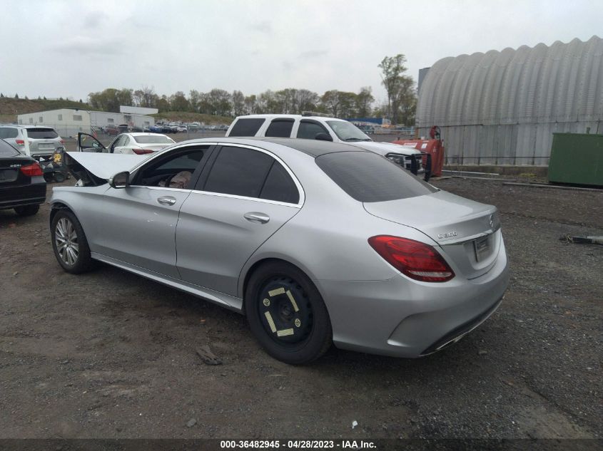 2015 MERCEDES-BENZ C-CLASS C 300 - 55SWF4KB1FU004288