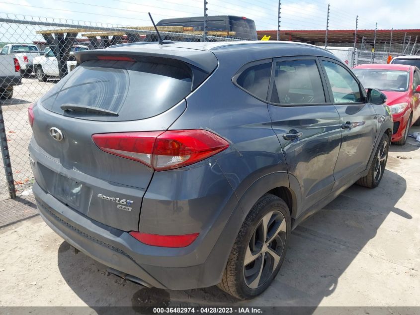 2016 HYUNDAI TUCSON SPORT - KM8J3CA23GU073200