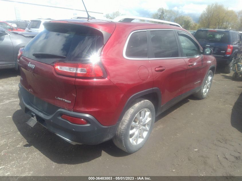 2015 JEEP CHEROKEE LIMITED - 1C4PJMDS5FW630293