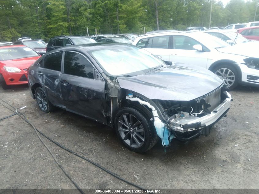 2019 HONDA CIVIC SEDAN EX-L - 19XFC1F77KE210388