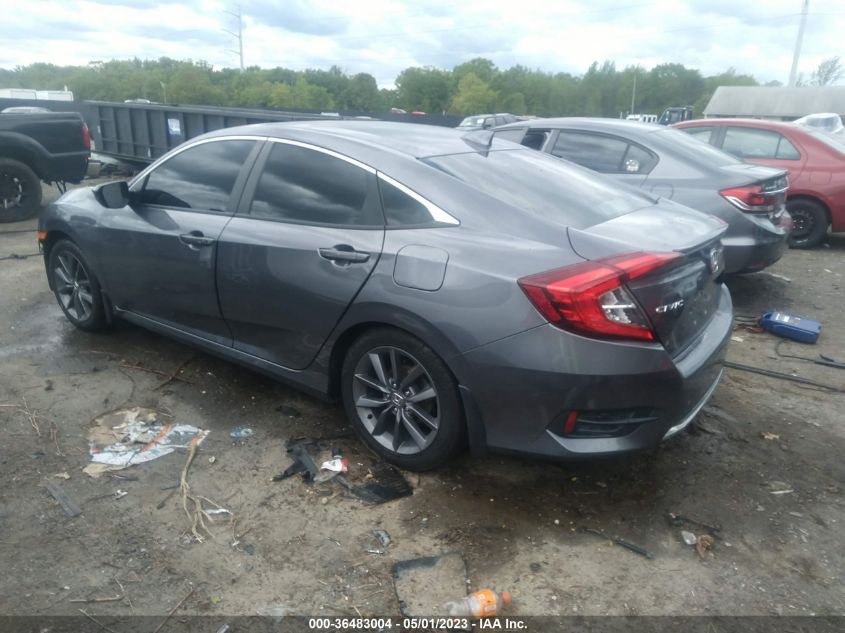 2019 HONDA CIVIC SEDAN EX-L - 19XFC1F77KE210388