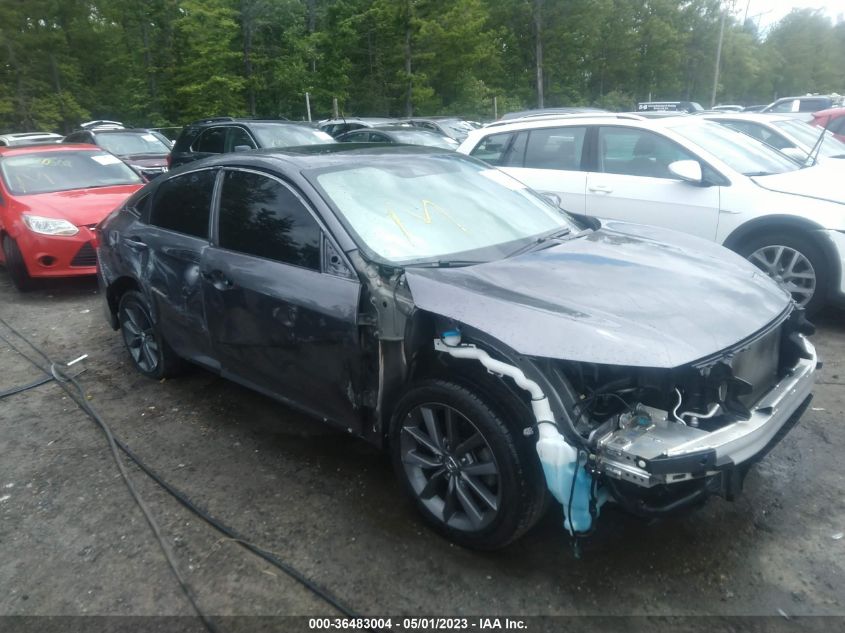 2019 HONDA CIVIC SEDAN EX-L - 19XFC1F77KE210388