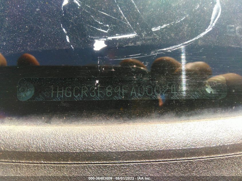2015 HONDA ACCORD SEDAN EX-L - 1HGCR3F89FA000245