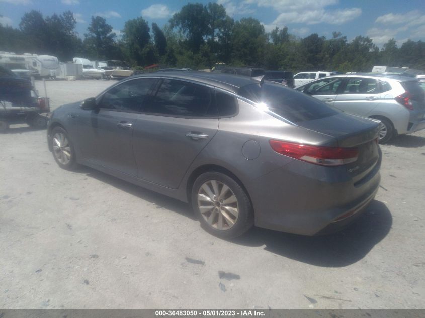 2017 KIA OPTIMA EX - 5XXGU4L32HG163694