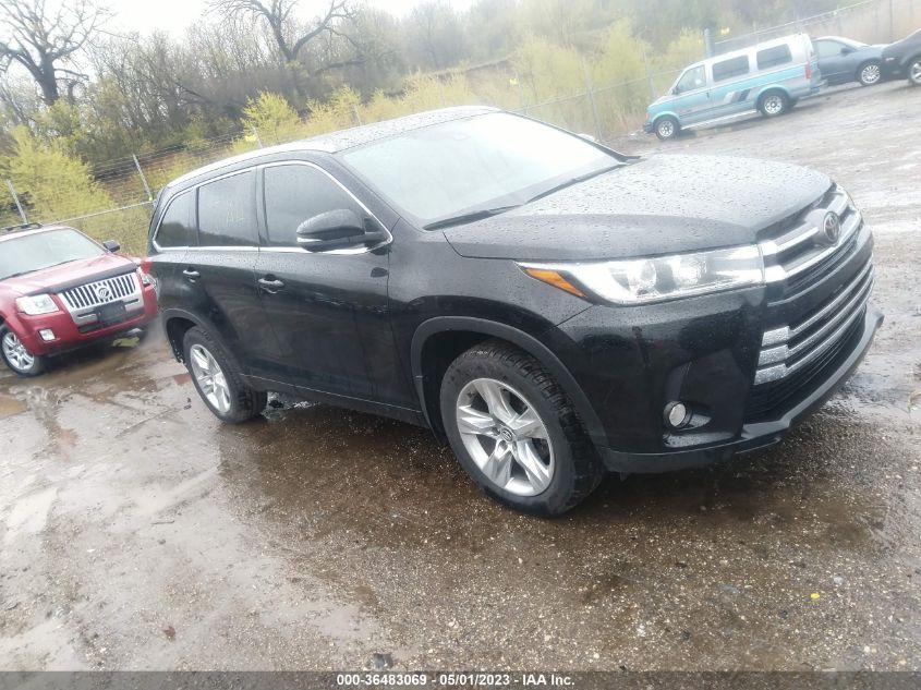 2017 TOYOTA HIGHLANDER LIMITED - 5TDDZRFH0HS357423