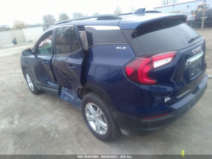 2022 GMC TERRAIN SLE - 3GKALTEV6NL284895