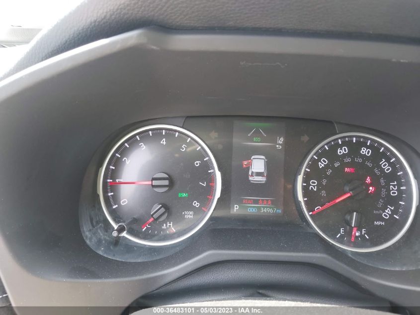 2021 TOYOTA RAV4 XLE PREMIUM - 2T3C1RFVXMC142456
