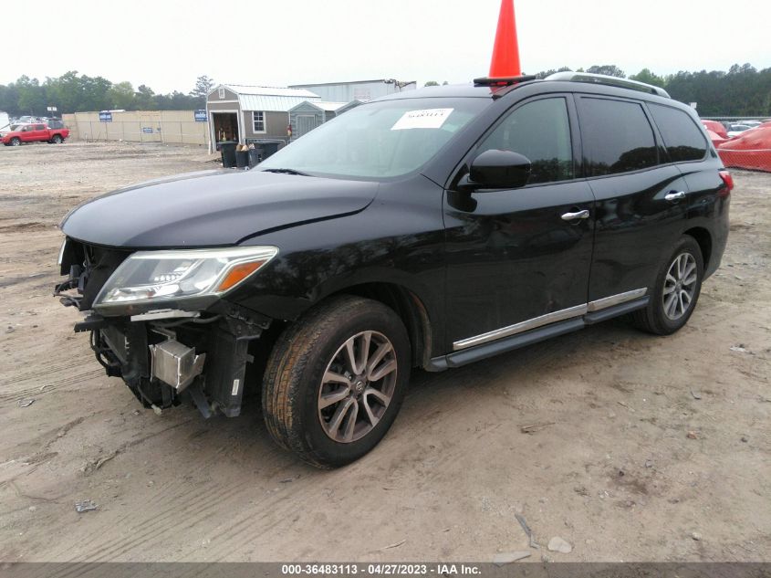 2013 NISSAN PATHFINDER SL - 5N1AR2MN5DC633881