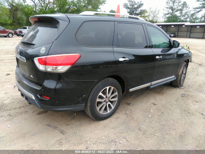 2013 NISSAN PATHFINDER SL - 5N1AR2MN5DC633881