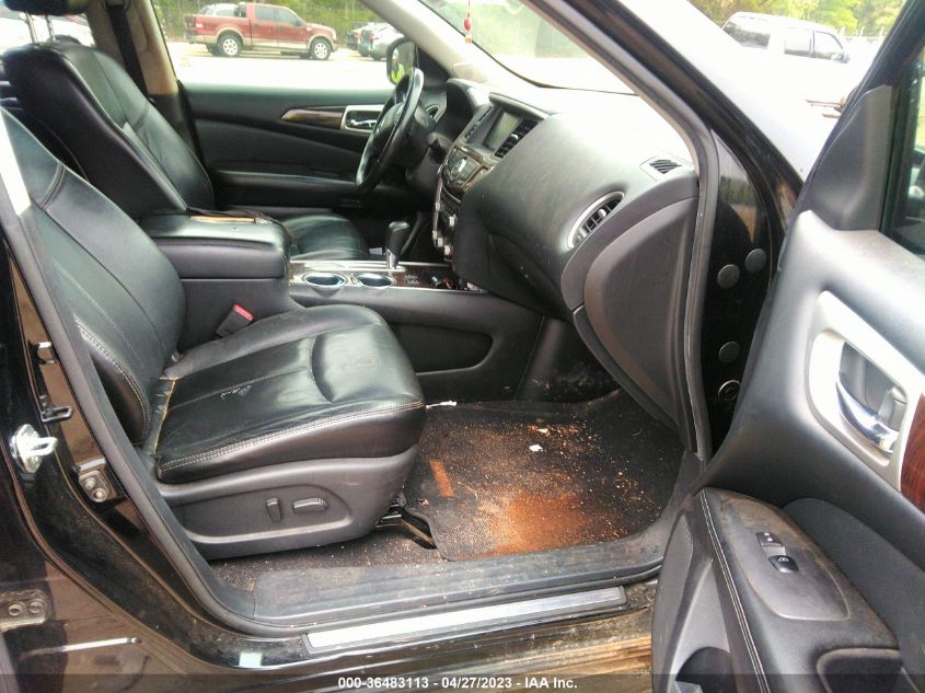 2013 NISSAN PATHFINDER SL - 5N1AR2MN5DC633881