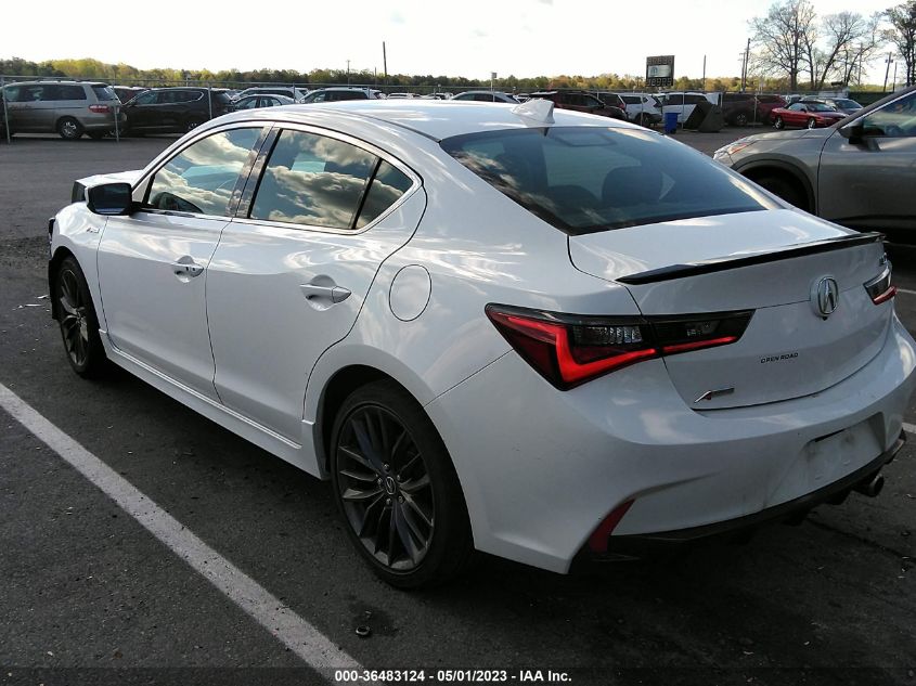 2019 ACURA ILX PKG - 19UDE2F83KA013724