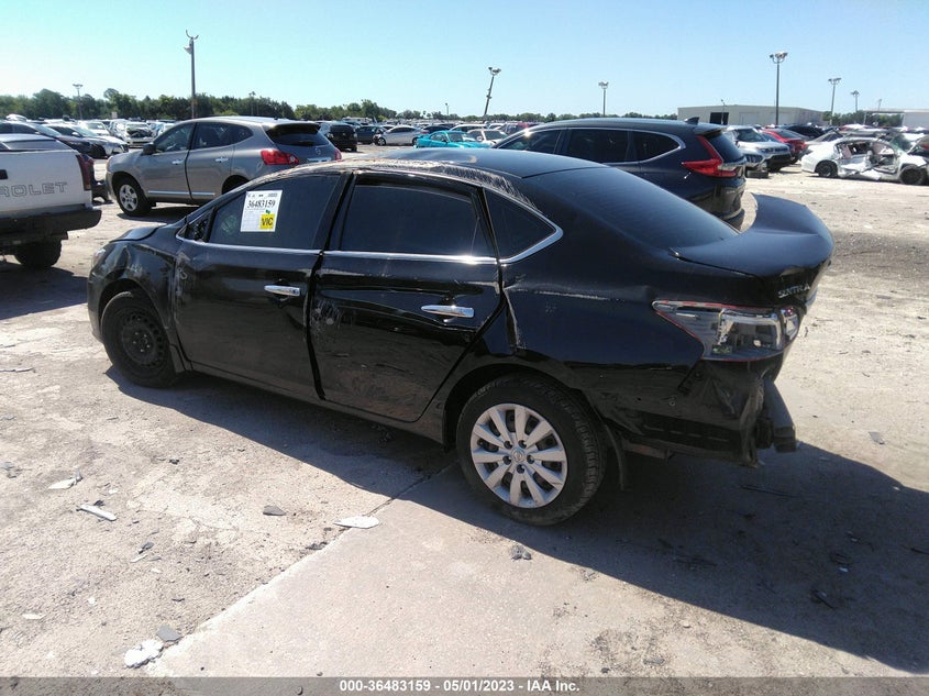 VIN 3N1AB7APXHY296765 2017 NISSAN SENTRA S
