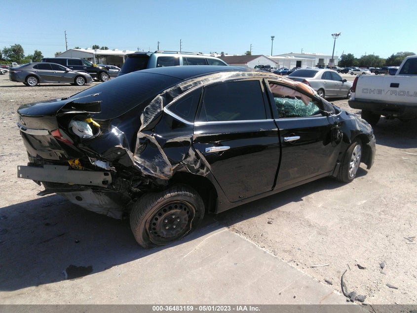 VIN 3N1AB7APXHY296765 2017 NISSAN SENTRA S
