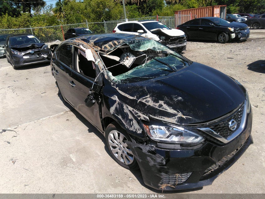 VIN 3N1AB7APXHY296765 2017 NISSAN SENTRA S