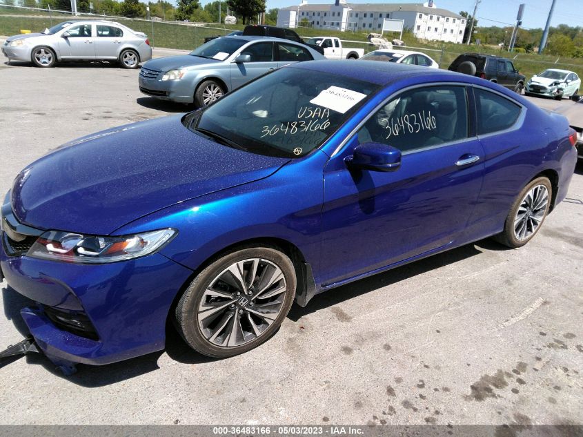 2017 HONDA ACCORD COUPE EX-L V6 - 1HGCT2B92HA001492
