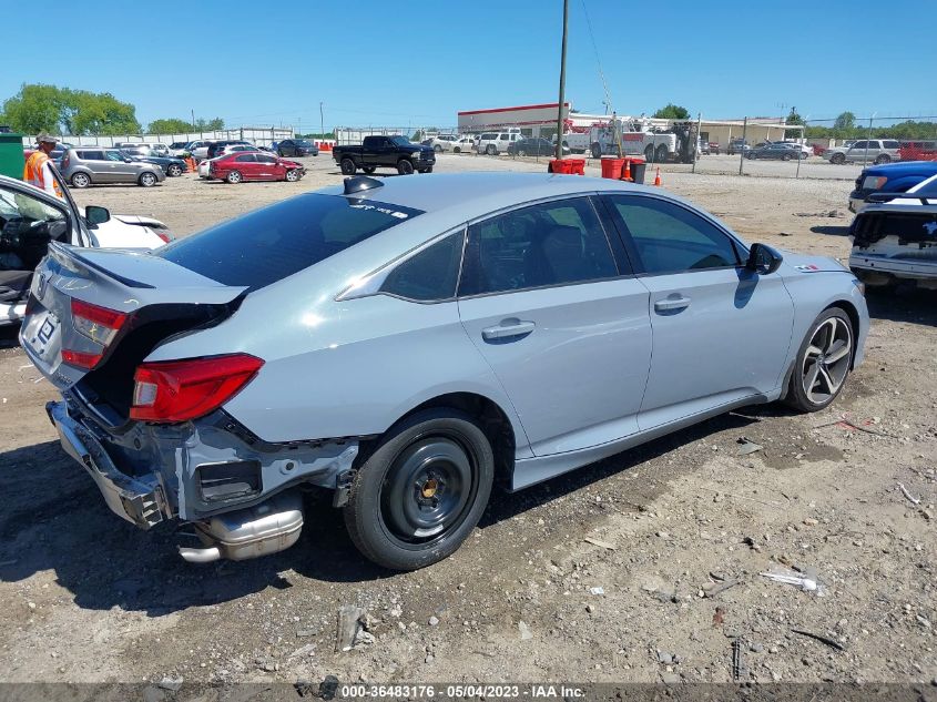 2022 HONDA ACCORD SEDAN SPORT - 1HGCV1F34NA084199