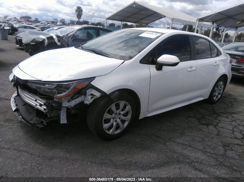 2022 TOYOTA COROLLA LE - JTDEPMAE3NJ203193