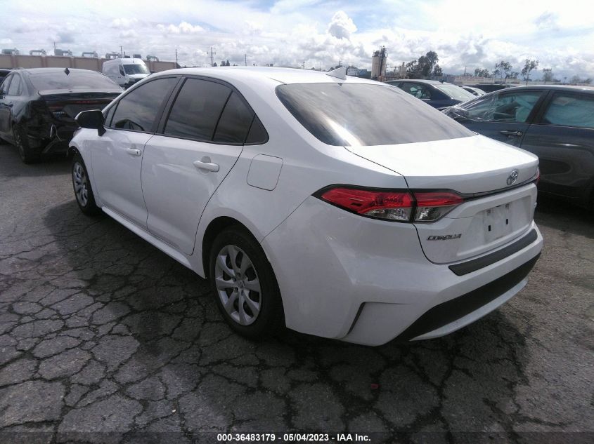 2022 TOYOTA COROLLA LE - JTDEPMAE3NJ203193