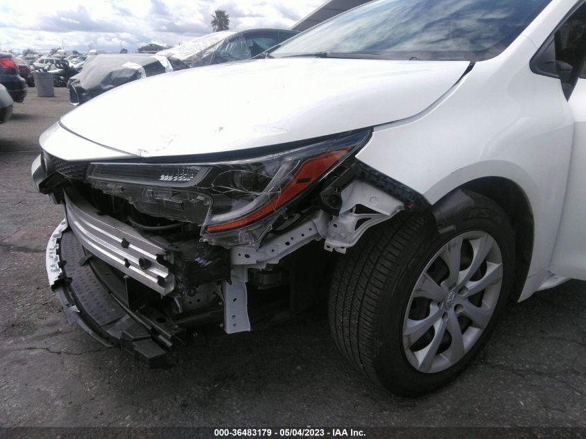 2022 TOYOTA COROLLA LE - JTDEPMAE3NJ203193