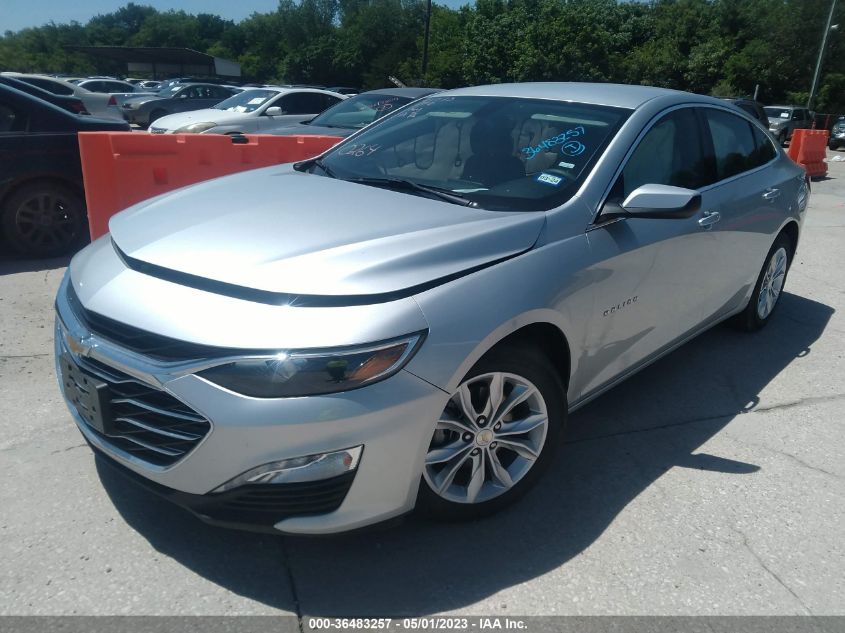 2022 CHEVROLET MALIBU LT - 1G1ZD5ST6NF130264