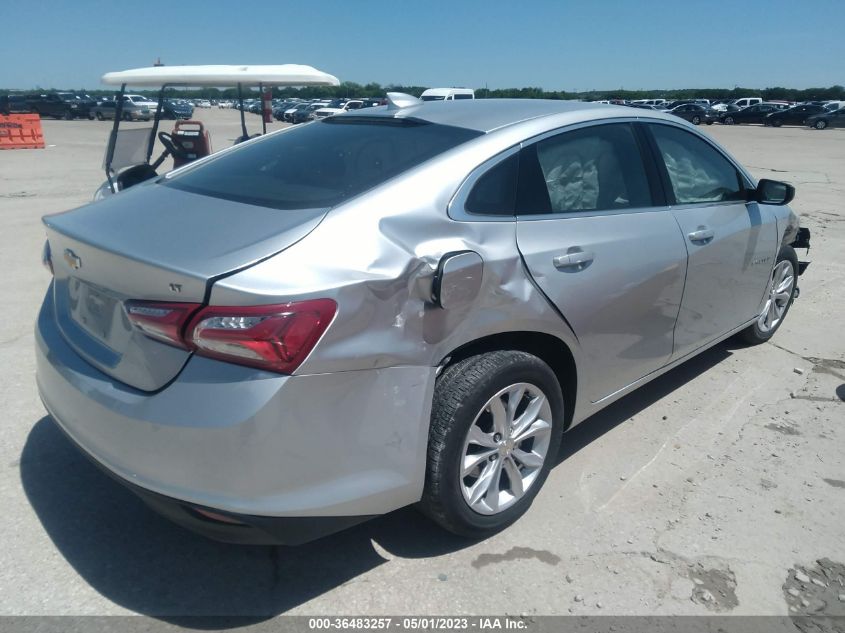 2022 CHEVROLET MALIBU LT - 1G1ZD5ST6NF130264