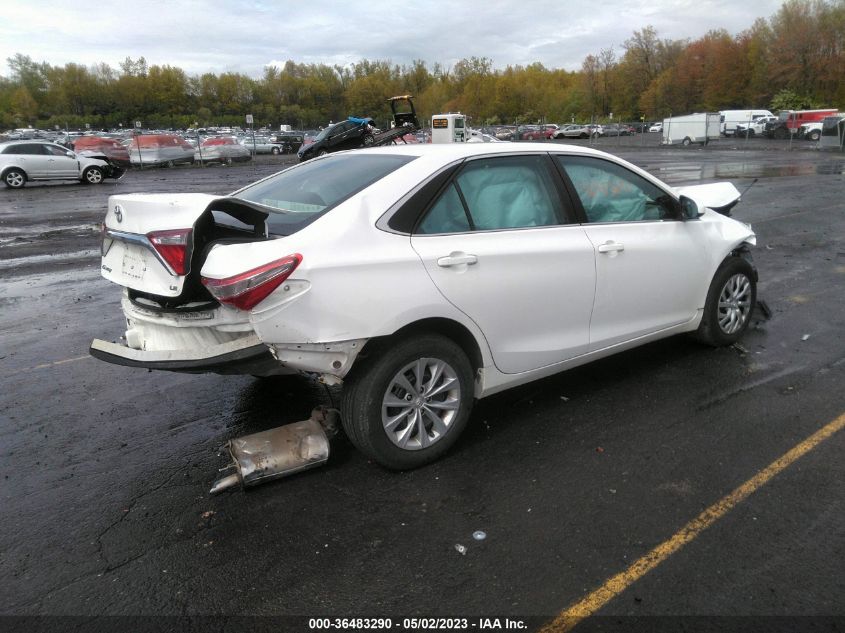 2016 TOYOTA CAMRY XLE/SE/LE/XSE - 4T4BF1FK6GR536249