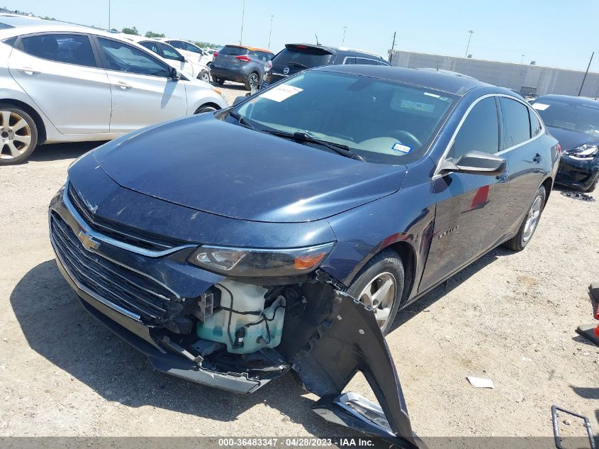 2017 CHEVROLET MALIBU LS - 1G1ZC5STXHF169172