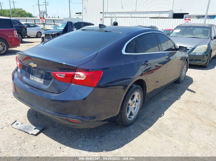 2017 CHEVROLET MALIBU LS - 1G1ZC5STXHF169172